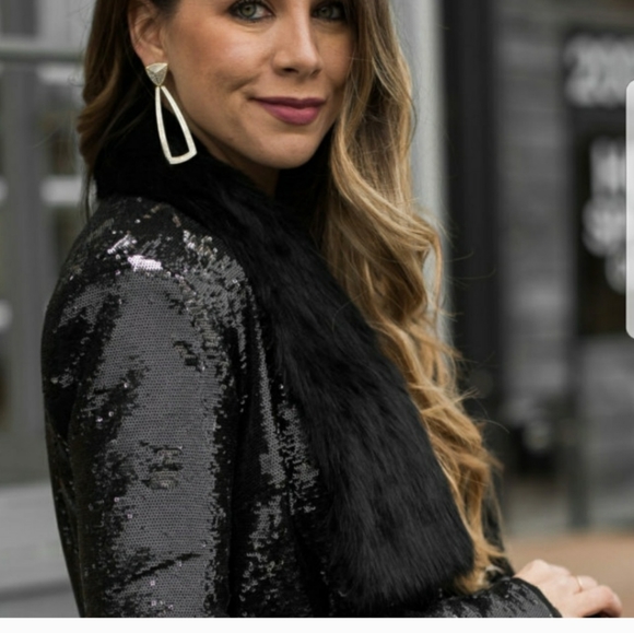 Unreal fur faux fur scarf - Picture 5 of 10